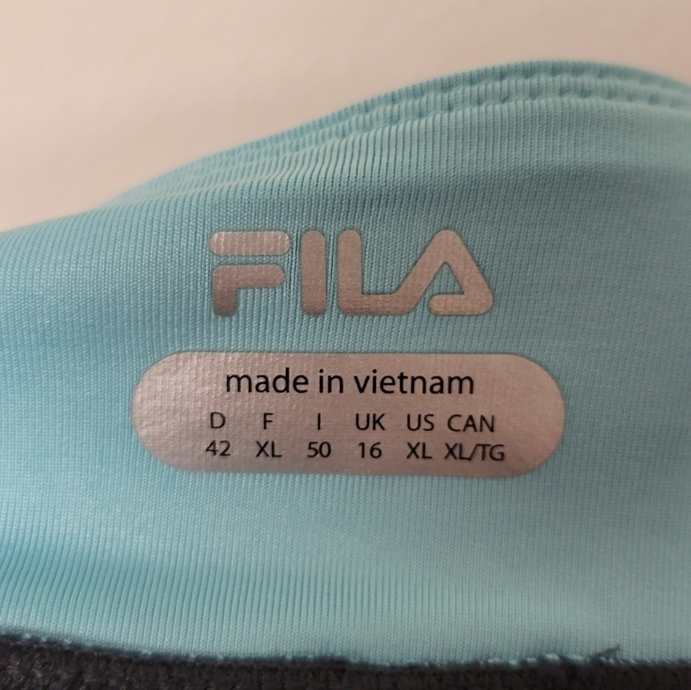 Fila tennis skirt skort Charcoal Grey XL - Picture 4 of 6